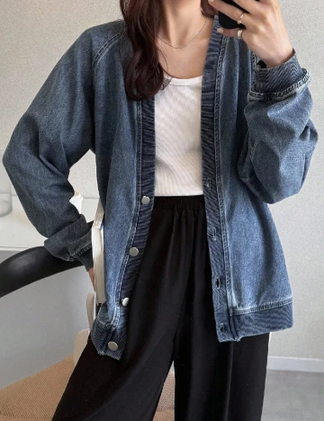 Jacheta Friful, albastru