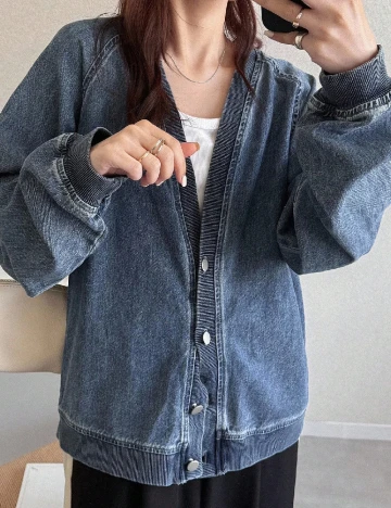 Jacheta Friful, albastru