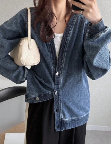 Jacheta Friful, albastru