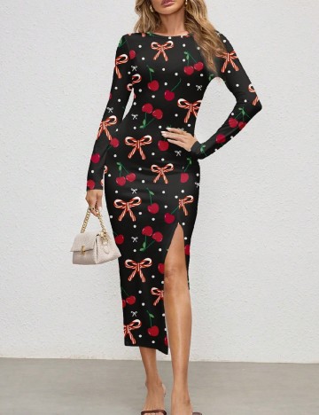 Rochie lunga SHEIN, negru