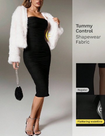 Rochie medie SHEIN, negru