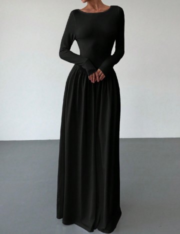 
						Rochie lunga SHEIN CURVE, negru