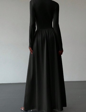 Rochie lunga SHEIN CURVE, negru