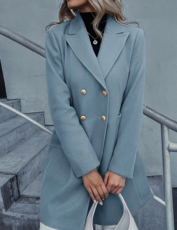 Palton SHEIN, albastru