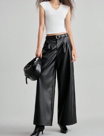 Pantaloni SHEIN, negru