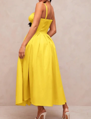 Rochie lunga SHEIN, galben