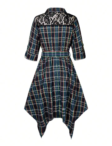 Rochie scurta SHEIN CURVE, mix culori