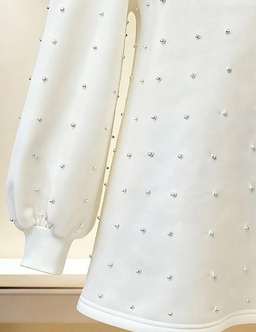 Rochie scurta SHEIN, alb