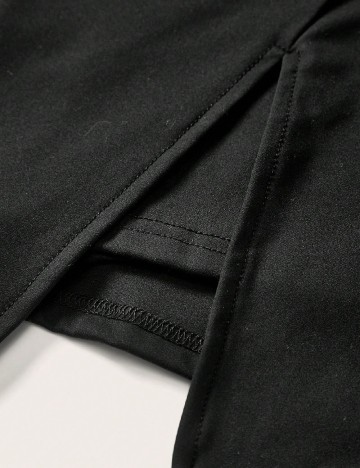 Fusta pantalon SHEIN CURVE, negru