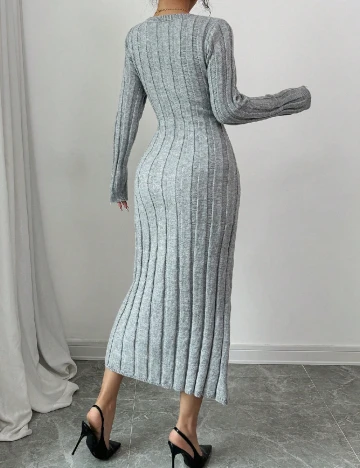 Rochie medie SHEIN, gri