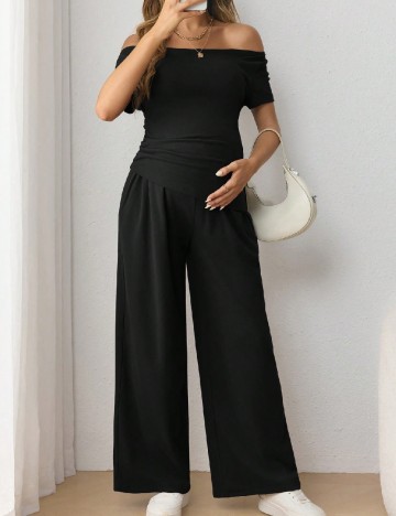 
						Compleu SHEIN Maternity, negru