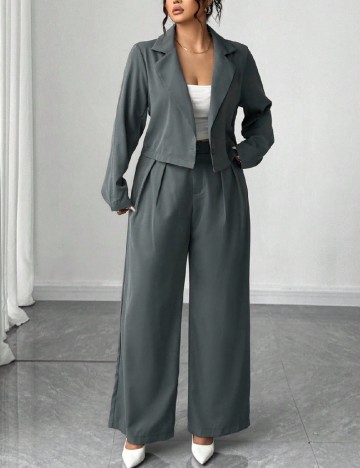 Compleu SHEIN CURVE, gri