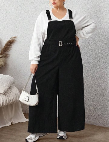 Salopeta SHEIN CURVE, negru