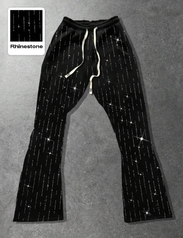 Pantaloni Romwe, negru