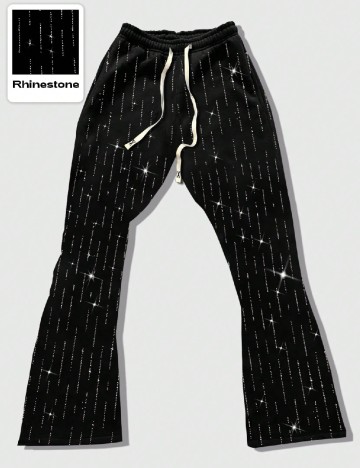 Pantaloni Romwe, negru