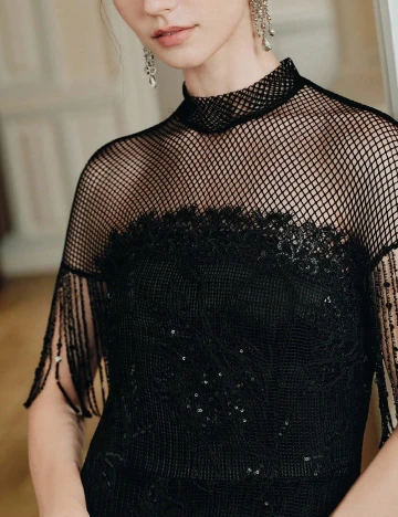 Rochie lunga SHEIN, negru