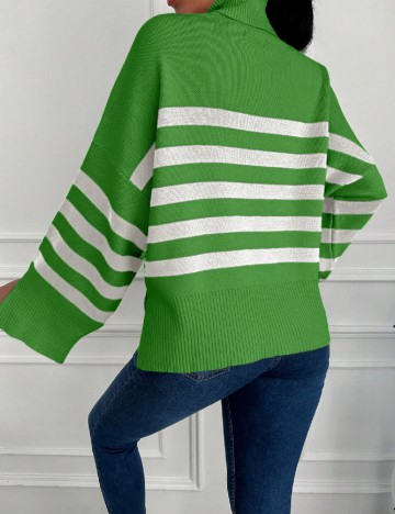 Pulover Oversize SHEIN, verde