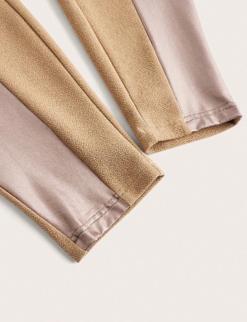 Pantaloni SHEIN CURVE, maro