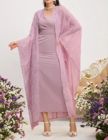 Rochie lunga SHEIN, roz