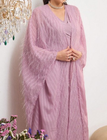 Rochie lunga SHEIN, roz