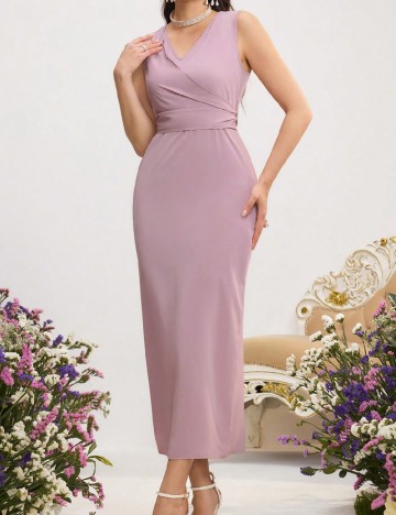 Rochie lunga SHEIN, roz