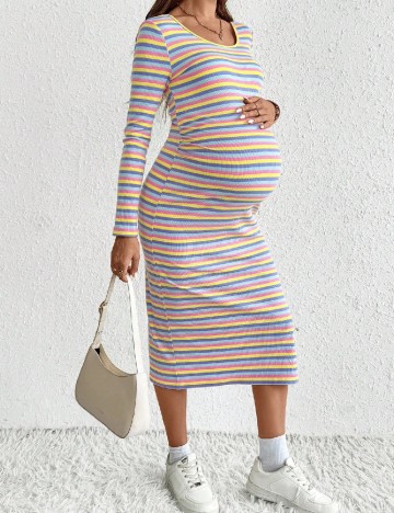 
						Rochie medie SHEIN Maternity, mix culori