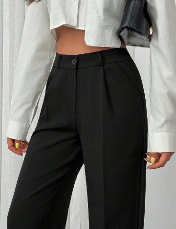 Pantaloni SHEIN, negru