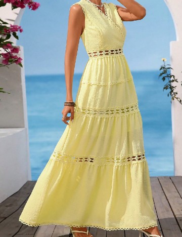 Rochie lunga SHEIN, galben