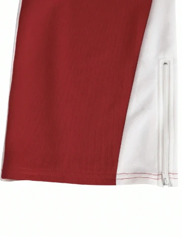 Pantaloni SHEIN, rosu