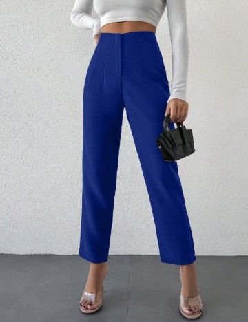 Pantaloni SHEIN, albastru