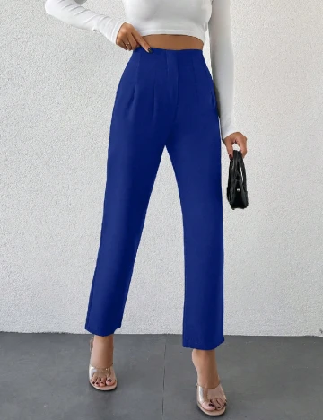 Pantaloni SHEIN, albastru