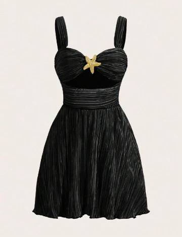 Rochie scurta SHEIN CURVE, negru