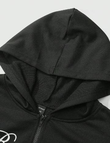 Hanorac Romwe, negru/gri