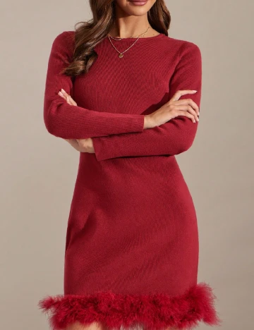 Rochie scurta SHEIN, rosu