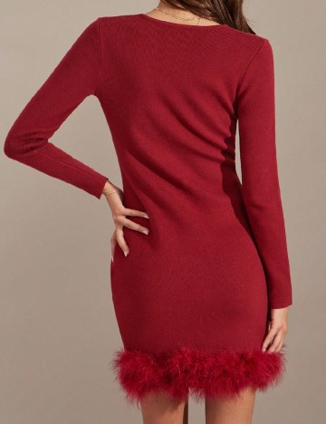 Rochie scurta SHEIN, rosu