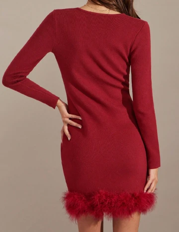 Rochie scurta SHEIN, rosu