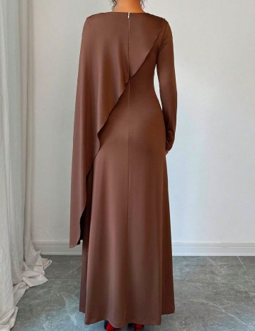 Rochie lunga SHEIN, maro