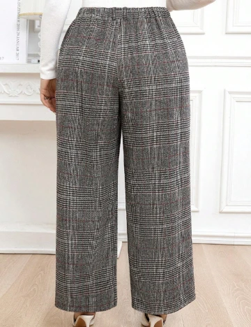 Pantaloni SHEIN CURVE, gri