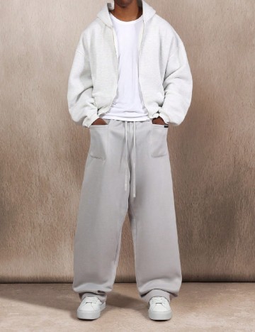 
						Pantaloni SUMWON, gri