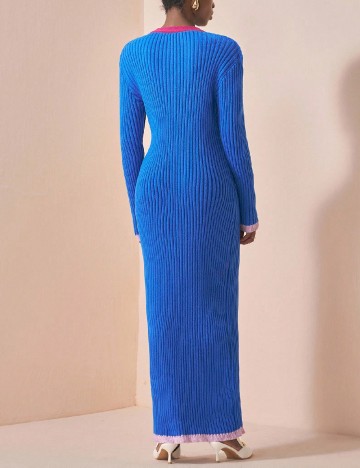 Rochie lunga SHEIN, albastru