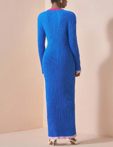 Rochie lunga SHEIN, albastru