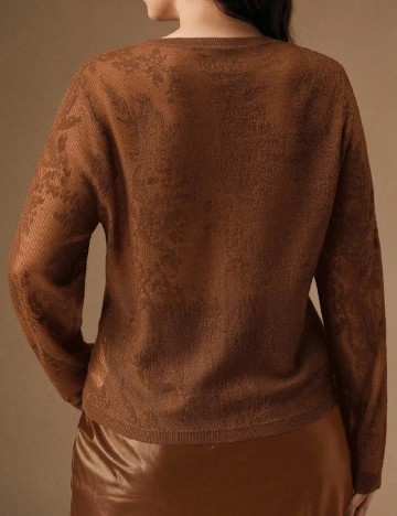 Bluza SHEIN CURVE, maro