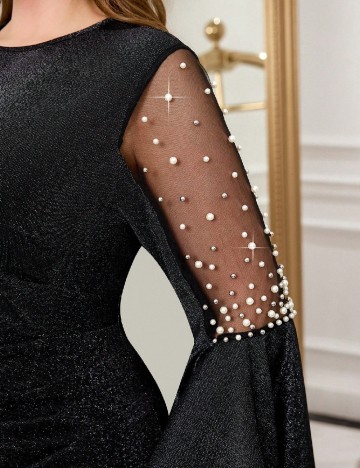 Rochie scurta SHEIN CURVE, negru