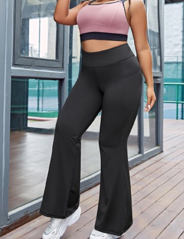 
						Pantaloni SHEIN CURVE, negru