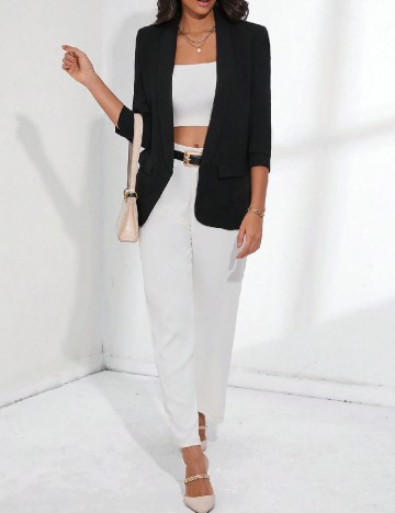 
						Blazer SHEIN, negru
