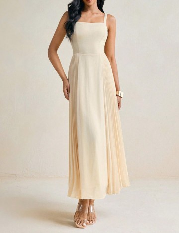 
						Rochie lunga SHEIN, crem