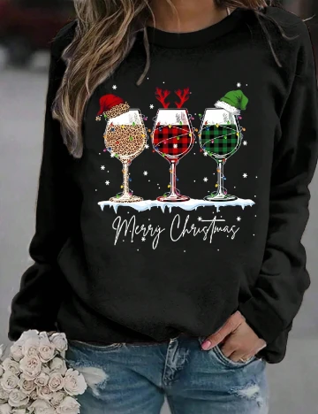 Bluza SHEIN CURVE, negru