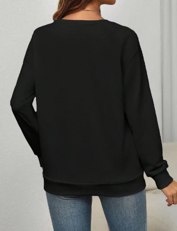 Bluza SHEIN CURVE, negru