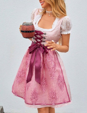 Rochie scurta SHEIN, roz