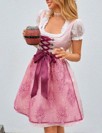 Rochie scurta SHEIN, roz